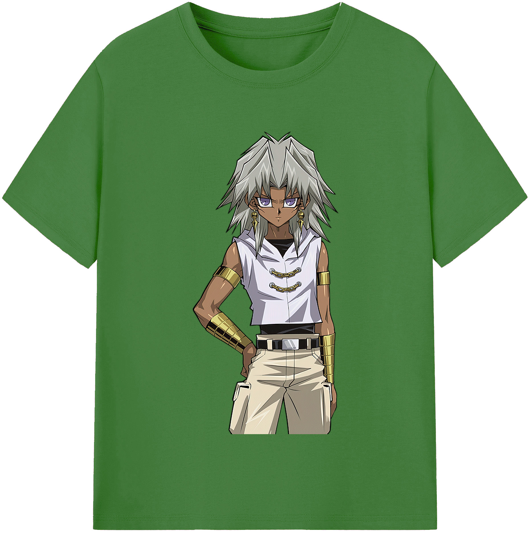 （画像用） 遊☆戯☆王 Yu-Gi-Oh! レディースカジュアルプリントTシャツ（綿100％）